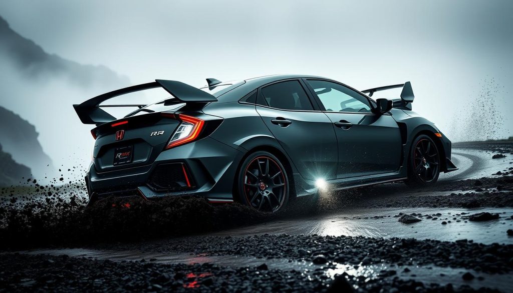Civic Type R Performance in Challenging Conditions