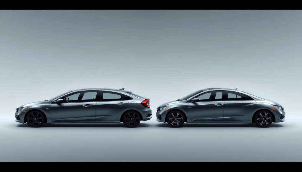 Honda Civic Generational Width Evolution