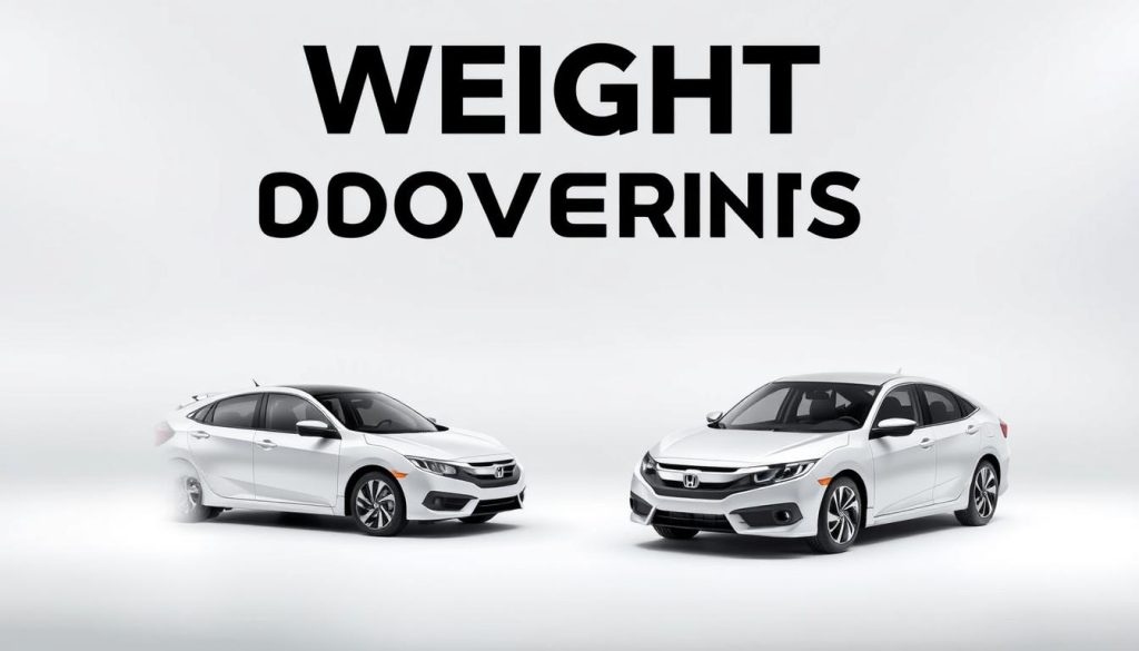 Honda Civic Trim Level Weight Comparison
