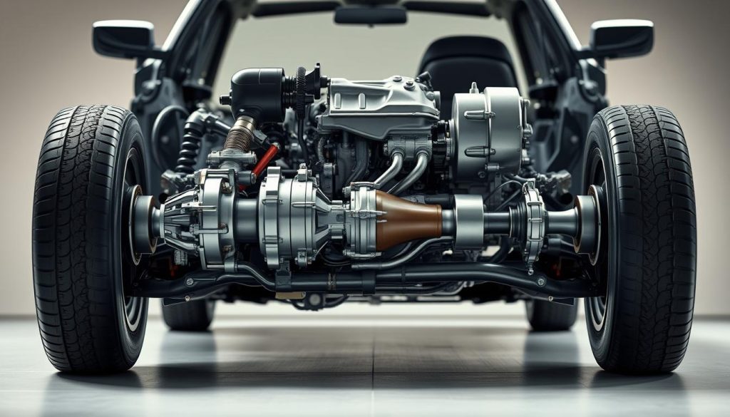 Front-Wheel-Drive Honda Civic Drivetrain