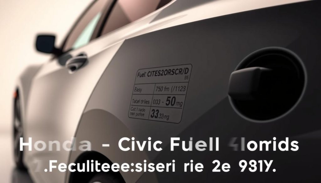 Honda Civic Fuel Grade Specifications