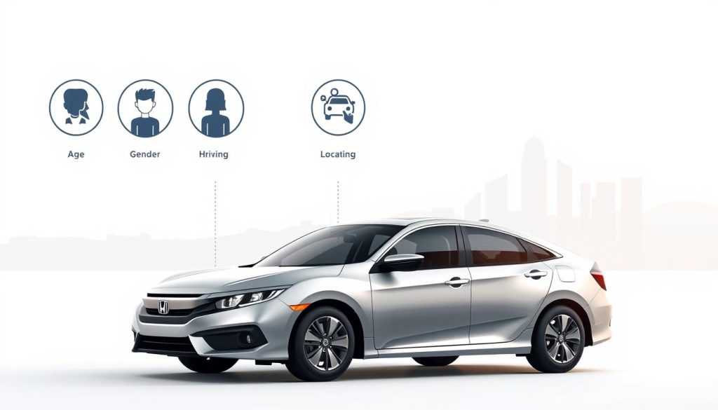 Honda Civic Insurance Rate Factors