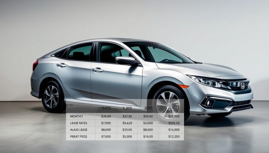 Honda Civic Lease Pricing Breakdown