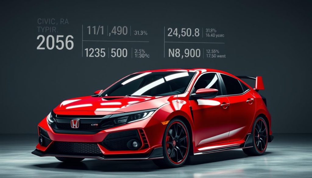 Honda Civic Type R Performance Metrics