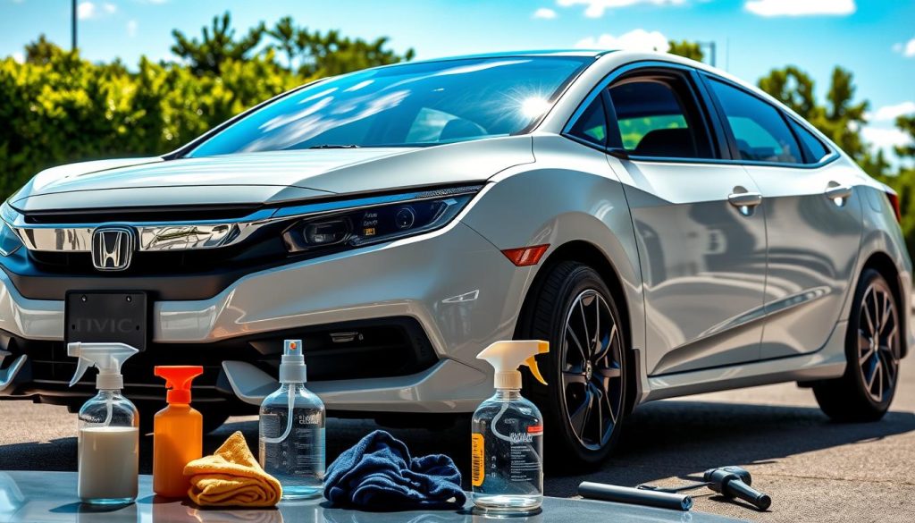Honda Civic Vinyl Wrap Maintenance