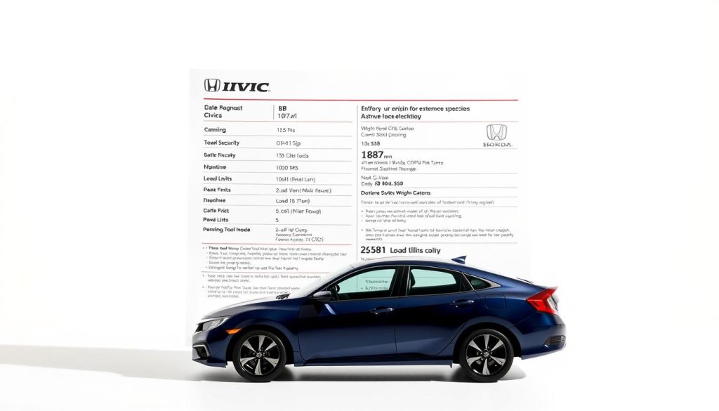 Honda Civic Weight Capacity Specifications