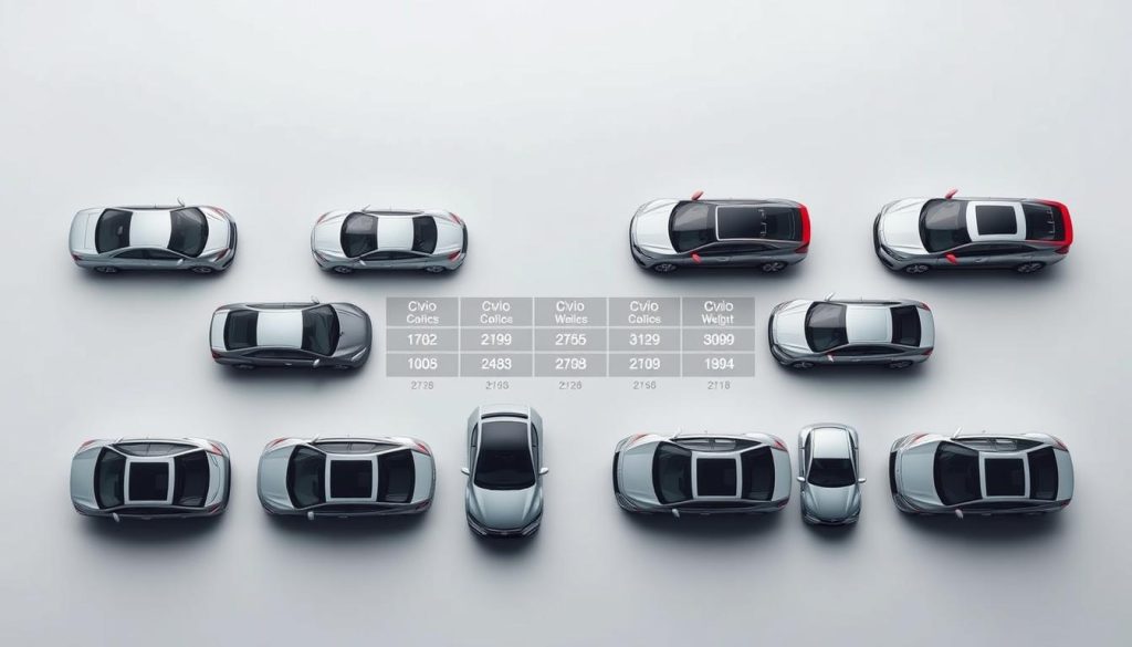 Honda Civic Weight Changes Across Generations