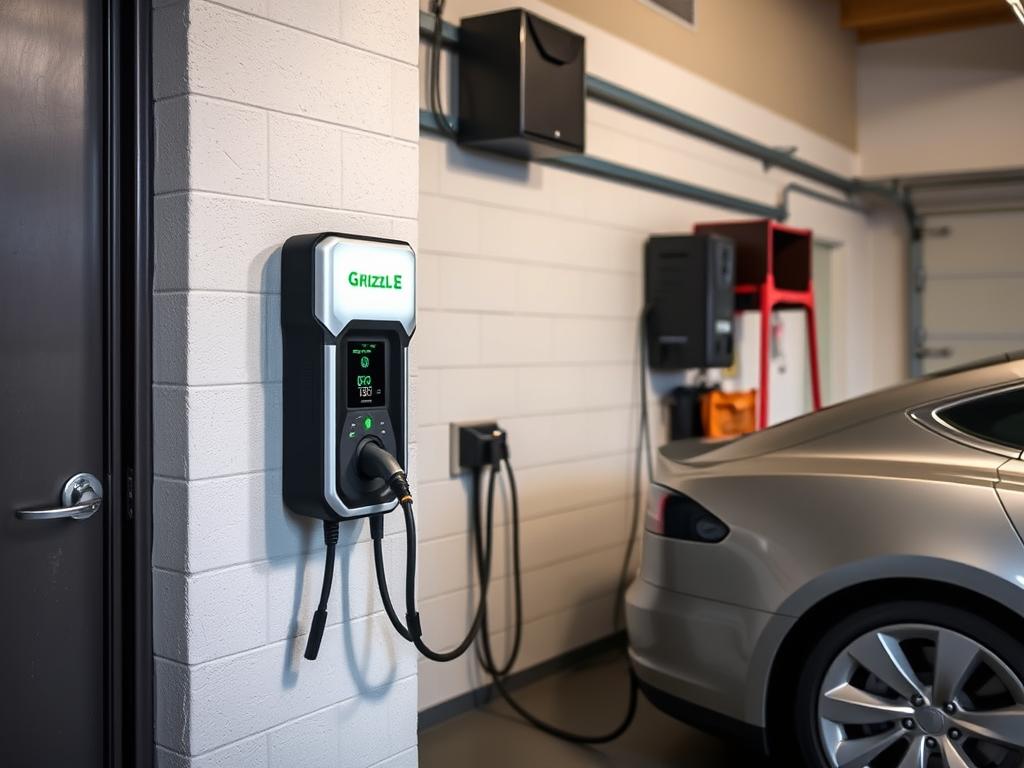 Grizzl-E Classic wall charger for Tesla Model S home installation Grizzl-E Classic wall charger for Tesla Model S home installation