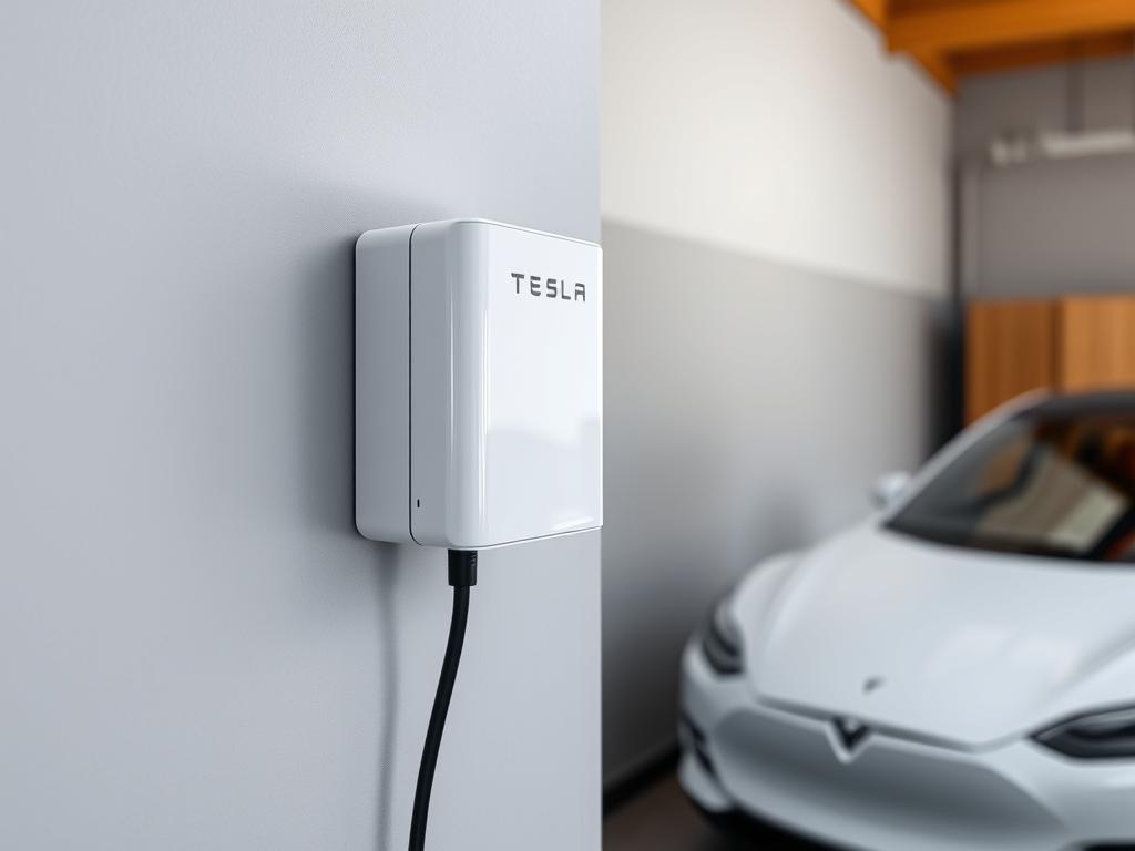 Tesla Wall Connector for Tesla Model S home charging